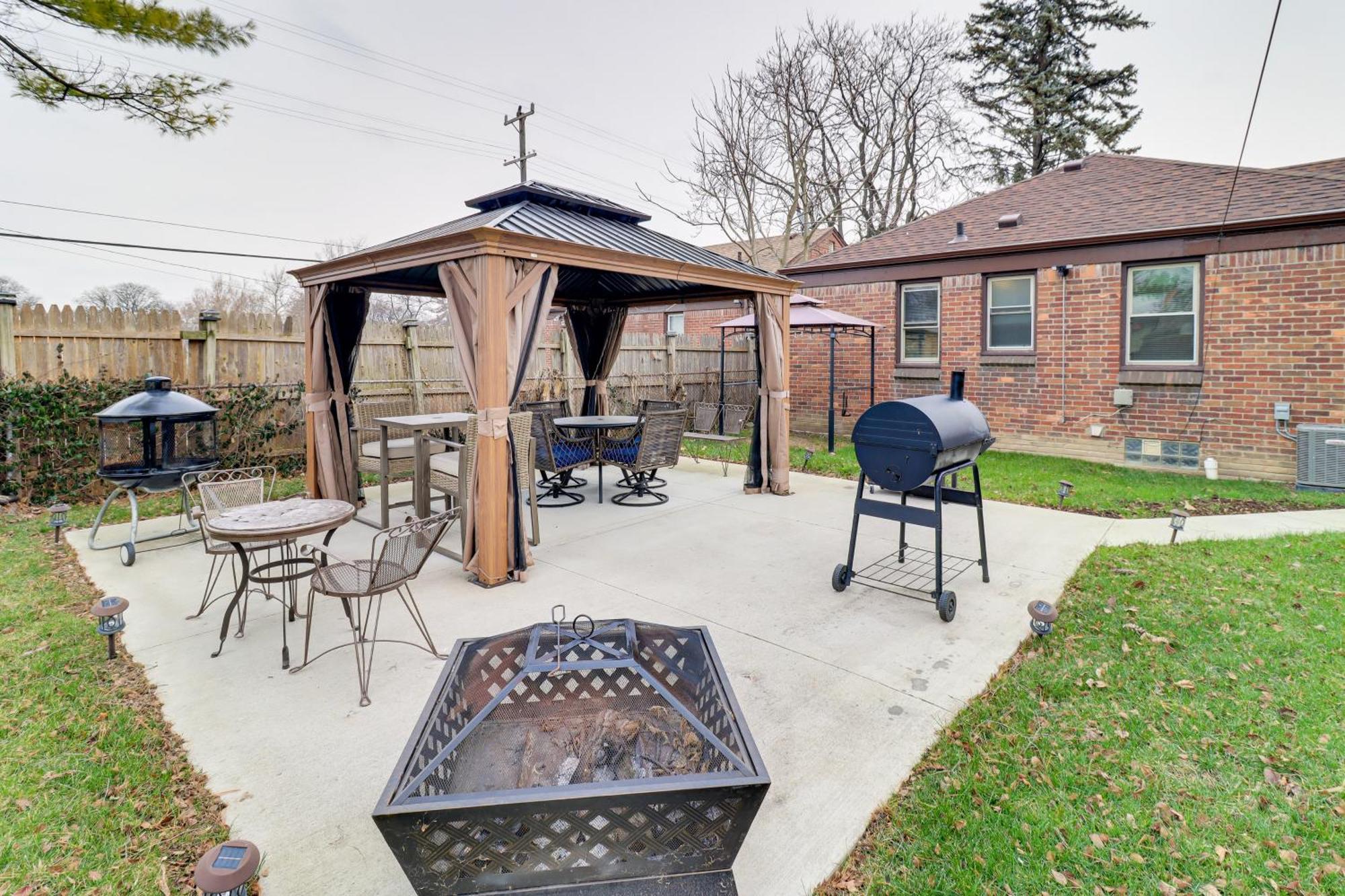 Family-Friendly Detroit Home 12 Mi To Downtown! Eksteriør bilde